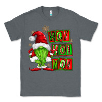 Charcoal Heather ho ho no christmas gnomes Classic Tee - FaDigitalArtStudio