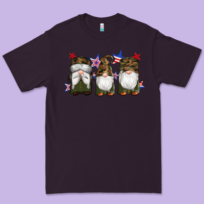 Military Gnomes Star Premium Tee Designed By Artiststas