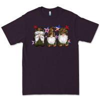 Plum military gnomes star Premium Tee - Artiststas