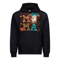 Black Western Fall Cow Mama Urban Hoodie - LillyAllenDesigns
