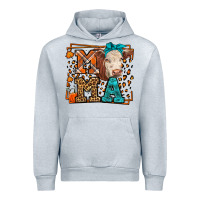 Heather Grey Western Fall Cow Mama Urban Hoodie - LillyAllenDesigns
