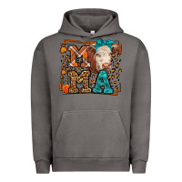 Pigment Tornado Western Fall Cow Mama Urban Hoodie - LillyAllenDesigns