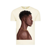 Afro Black Man Vintage Tee | Teevron