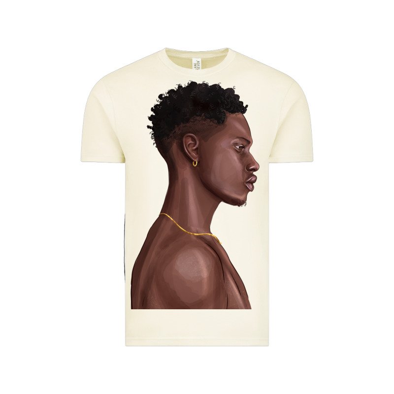 Afro Black Man Vintage Tee by texasbilliewilder | Teevron