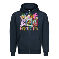 Navy egg hunter Zipper Hoodie - AdoDesignShop