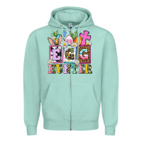 Seafoam egg hunter Zipper Hoodie - AdoDesignShop