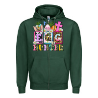 Sports Green egg hunter Zipper Hoodie - AdoDesignShop