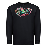 Black Oncology Nurse western Premium Sweatshirt - NancyCooperArtShop