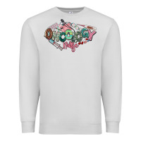 Dove Grey Oncology Nurse western Premium Sweatshirt - NancyCooperArtShop