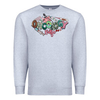 Heather Grey Oncology Nurse western Premium Sweatshirt - NancyCooperArtShop