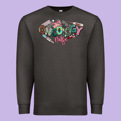 Oncology Nurse Western Premium Sweatshirt Designed By Nancycooperartshop