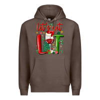 Coffee let's get lit Premium Hoodie - MaliasSmallBusiness