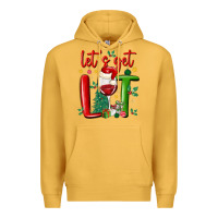 Mustard let's get lit Premium Hoodie - MaliasSmallBusiness