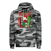 Slate Camo let's get lit Premium Hoodie - MaliasSmallBusiness