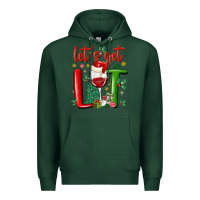 Sports Green let's get lit Premium Hoodie - MaliasSmallBusiness