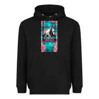 Black just a girl who loves pandas Heavyweight Hoodie - LillyAllenDesigns