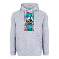 Heather Grey just a girl who loves pandas Heavyweight Hoodie - LillyAllenDesigns