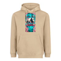 Mushroom just a girl who loves pandas Heavyweight Hoodie - LillyAllenDesigns