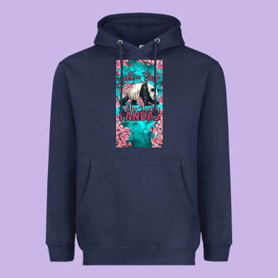 Just A Girl Who Loves Pandas Heavyweight Hoodie Designed By Lillyallendesigns