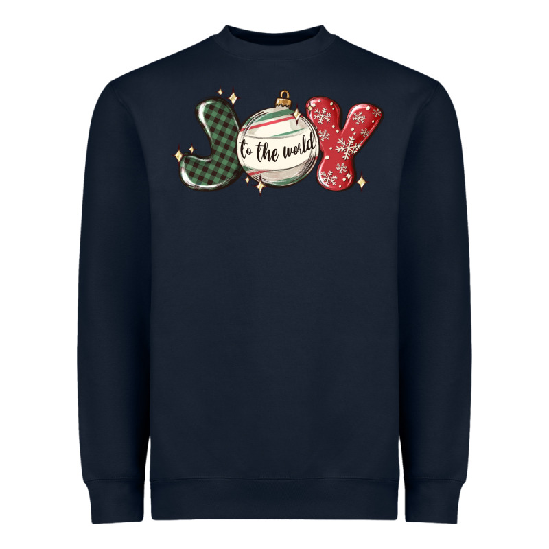 Joy To The World Heavyweight Sweatshirt by MaliasSmallBusiness | Teevron