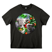 Asphalt christmas southdown baby sheeps Heavy Core Tee - LillyAllenDesigns