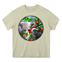 Mossy christmas southdown baby sheeps Heavy Core Tee - LillyAllenDesigns