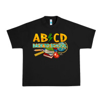 Black abcd back to school Urban Heavy Tee - texasbilliewilder