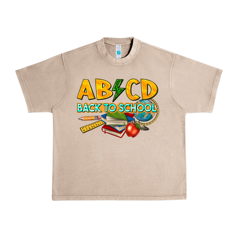 Abcd Back To School Urban Heavy Tee by texasbilliewilder | Teevron
