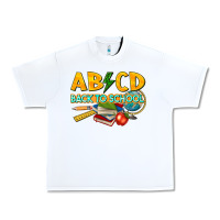 White abcd back to school Urban Heavy Tee - texasbilliewilder