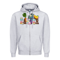 Heather Grey easter Zipper Hoodie - AdoDesignShop