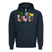 Navy easter Zipper Hoodie - AdoDesignShop