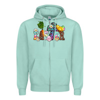 Seafoam easter Zipper Hoodie - AdoDesignShop
