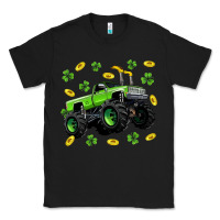 Black Monster truck st patricks day Classic Tee - Neo Western