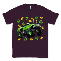 Plum Monster truck st patricks day Classic Tee - Neo Western