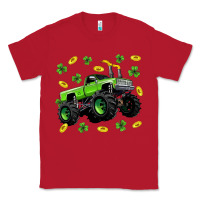 Red Monster truck st patricks day Classic Tee - Neo Western