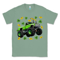 Sage Monster truck st patricks day Classic Tee - Neo Western