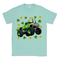 Seafoam Monster truck st patricks day Classic Tee - Neo Western