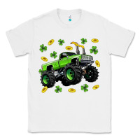 White Monster truck st patricks day Classic Tee - Neo Western