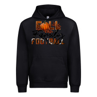 Black Fall Family Football Urban Hoodie - LillyAllenDesigns