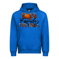 Cobalt Fall Family Football Urban Hoodie - LillyAllenDesigns