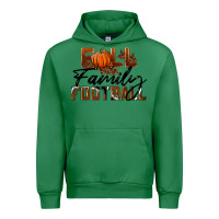 Emerald Fall Family Football Urban Hoodie - LillyAllenDesigns
