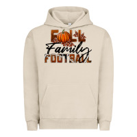 Pigment French Oak Fall Family Football Urban Hoodie - LillyAllenDesigns