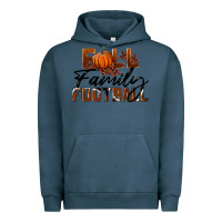 Pigment Midnight Navy Fall Family Football Urban Hoodie - LillyAllenDesigns