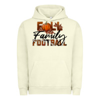 Pigment Pistachio Fall Family Football Urban Hoodie - LillyAllenDesigns