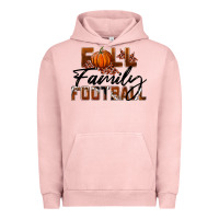 Pigment Salmon Fall Family Football Urban Hoodie - LillyAllenDesigns
