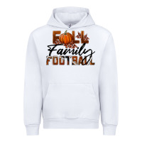 White Fall Family Football Urban Hoodie - LillyAllenDesigns