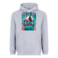 Heather Grey just a girl who loves pandas Heavyweight Hoodie - LillyAllenDesigns