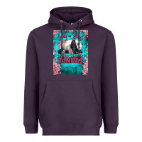 Plum just a girl who loves pandas Heavyweight Hoodie - LillyAllenDesigns