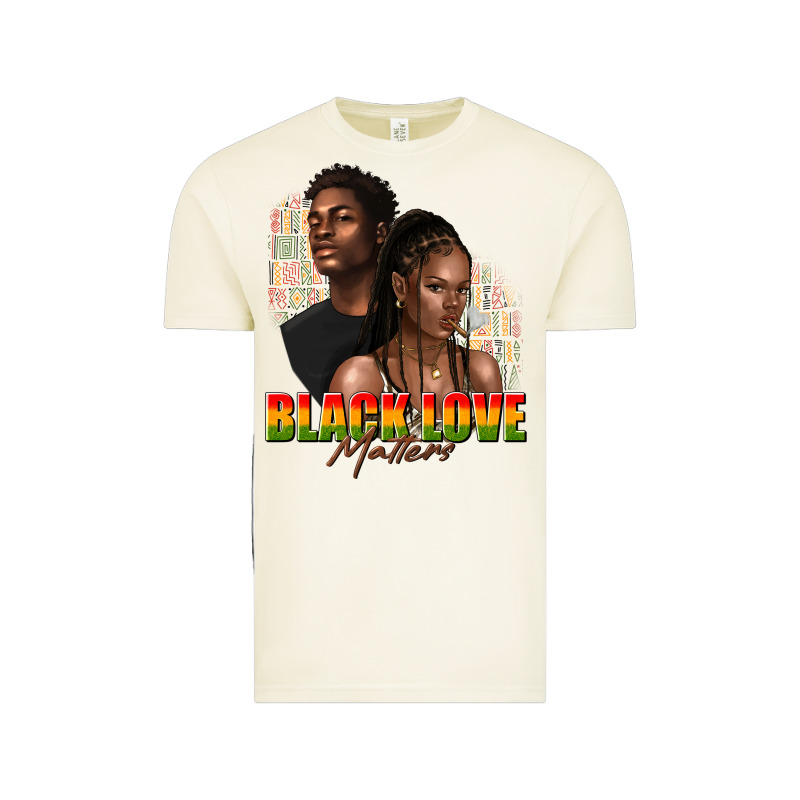 Afro Black Love Matters Vintage Tee by texasbilliewilder | Teevron