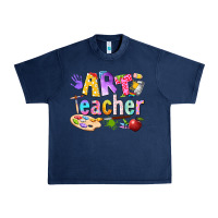 Navy art teacher Urban Heavy Tee - texasbilliewilder